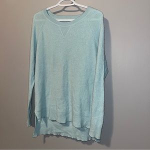 Teal Cashmere Sweater Size Medium